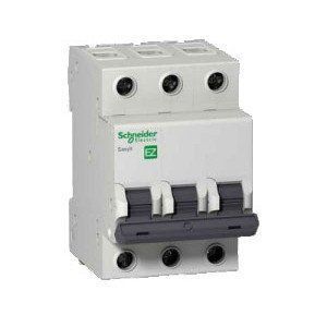 Автоматичний вимикач Schneider Electric EZ9 3Ф 50А, захист від короткого замикання, тип C EZ9F34350 фото