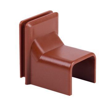 Перехідник для коробки LV 18X13 темний дуб до LK 80X28, PVC, термостійкий 8739_I2 фото