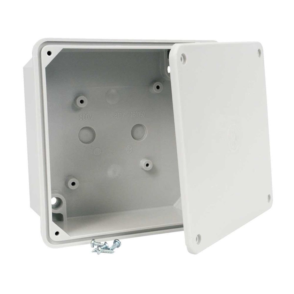 Коробка для установки в умовах високої вологості, 400V, IP54, темно-сіра RAL 7012 8119_LA фото
