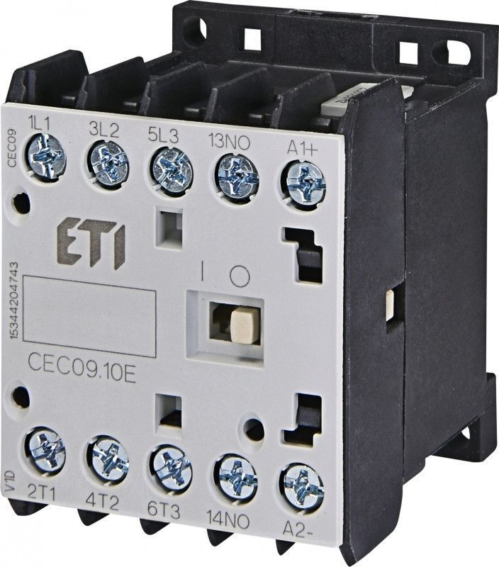 Компактный контактор CEC 09.10-24V, 9A, 4kW, 3 NO, для электромагнитного пуска 4641062 фото
