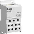 Вводно-распределительный модуль 125А Hager KJ02D, серый, 4 полюса, Icc 36 kA KJ02D фото