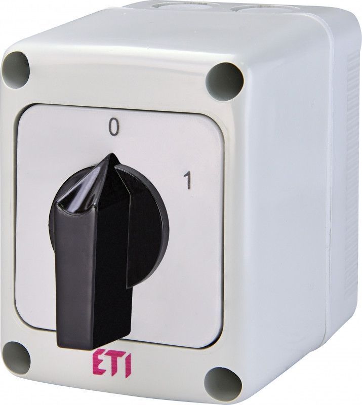 Вимикач пакетний ETI CS 16 10 PN 3p 16A IP65 з гвинтовим підключенням 4773164 фото