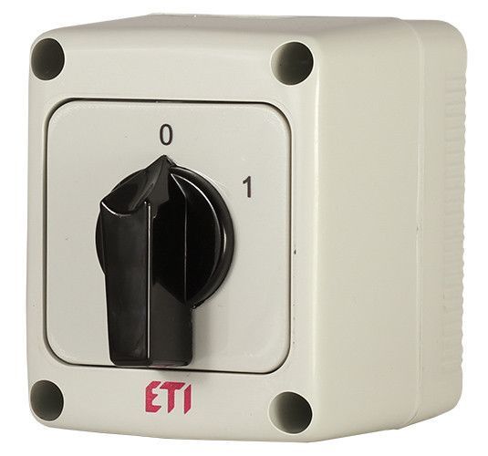 Пакетний вимикач CS 25 91 PN 2p IP65 25A ETI для AC-3 400В 4773160 фото