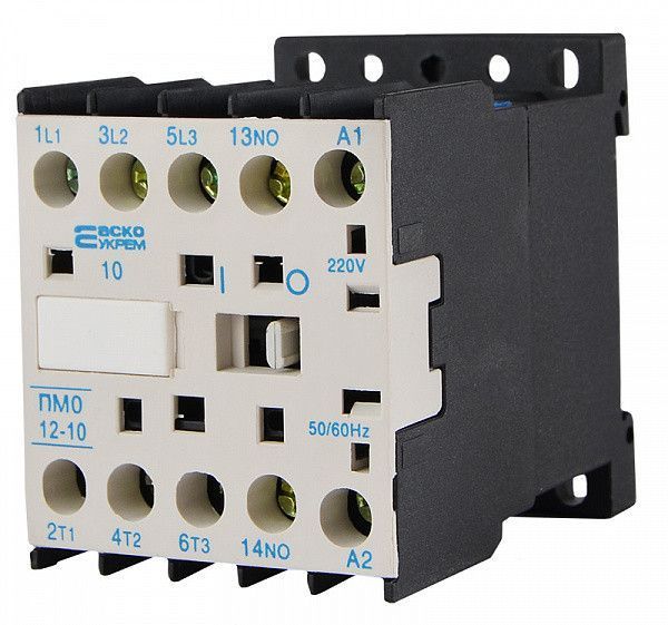 Пускатель ПМ 0-12-10 M7 220B (LC1-K1210) реверсивний 12A, IP20, АСКО-УКРЕМ A0040010041 фото