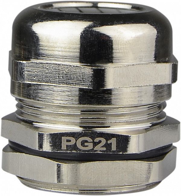 Металлический сальник PGM 21 АСКО-УКРЕМ, защита IP 68, диаметр 27 мм, упаковка 50 шт A0150050036 фото