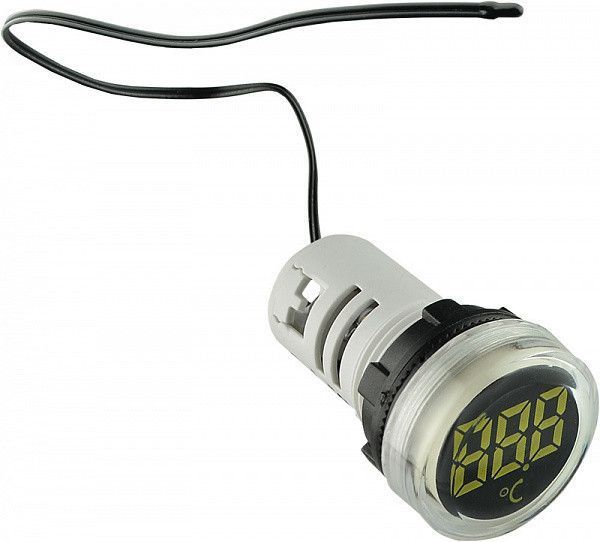Цифровий термометр EKF ED16-22WD білого кольору -25&deg;С до +150&deg;С, LED-екран, IP65 A0190010042 фото