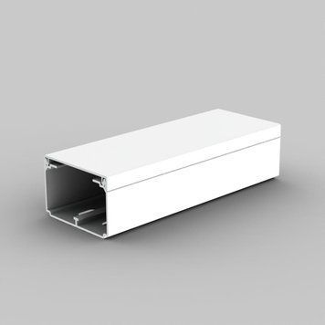 Прямокутна коробка з PVC 2 м, біла, для встановлення на стіну/стелю, з подвійним замком - надійний захист LH 60X40_HC фото