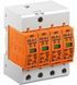 Обмежувач перенапруги OBO Bettermann V25-B+C 3-полюсний 280 В - надійний захист для електрообладнання 5094423 фото