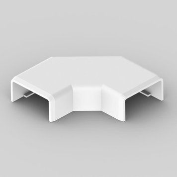 Кут плоский LHD 20X10, білий PVC, термостійкість від -5 до 60 &deg;C 8923_HB фото
