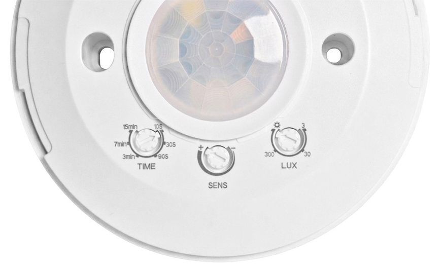 Инфракрасный потолочный датчик движения 360&deg; IP20 e.sensor.presence.pir.05.white E.NEXT s061036 фото