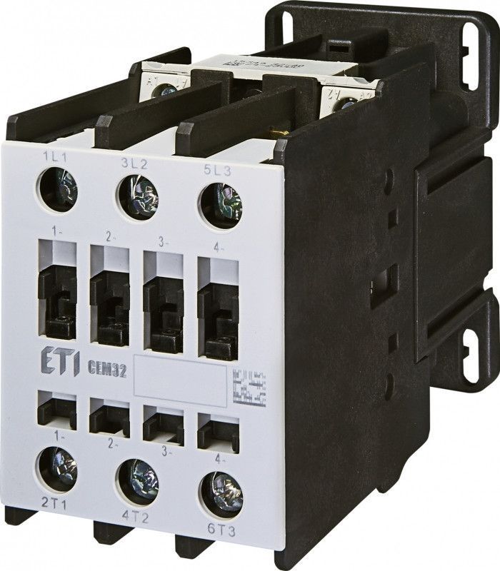 Контактор CEM 32.00 24V DC ETI, 60A, 3 НО, Электромагнитный стартёр 4646200 фото