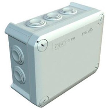 Распределительная коробка Obo Bettermann T100, IP66, устойчивая к ультрафиолету, 150x116x67мм 2007077 фото