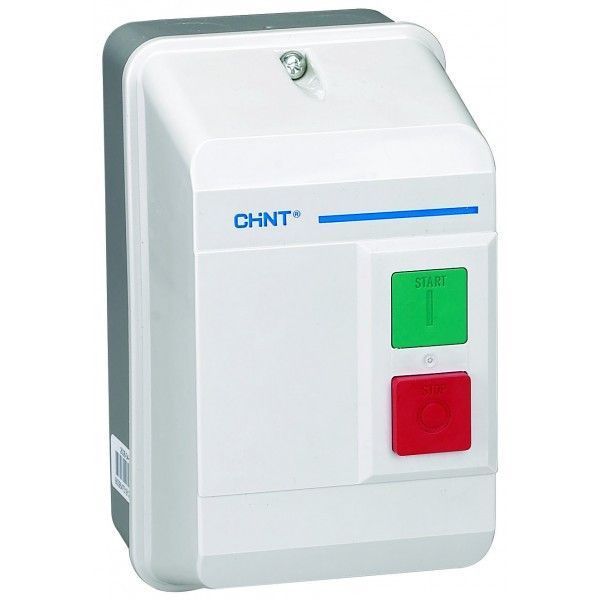 Пускатель в корпусі NQ3-5.5P 380V 1-1.6A з захистом IP40/54 бренду CHINT 496436 фото
