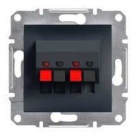 Аудиорозетка Schneider Electric Asfora Anthracite, стильная и качественная EPH5700171 фото