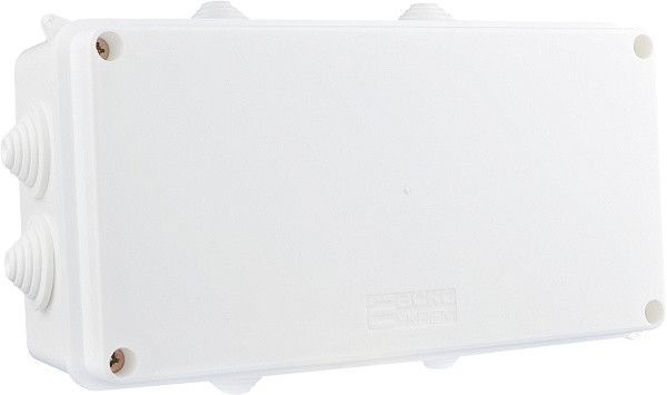 Розподільча коробка UAtmo 200x100x70, IP 65, 8 входів, біла, для електропроводки, АСКО-УКРЕМ A0150170037 фото