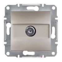 Розетка спутниковая Schneider Electric Asfora 1dB, бронзовая, стабильная установка EPH3700169 фото