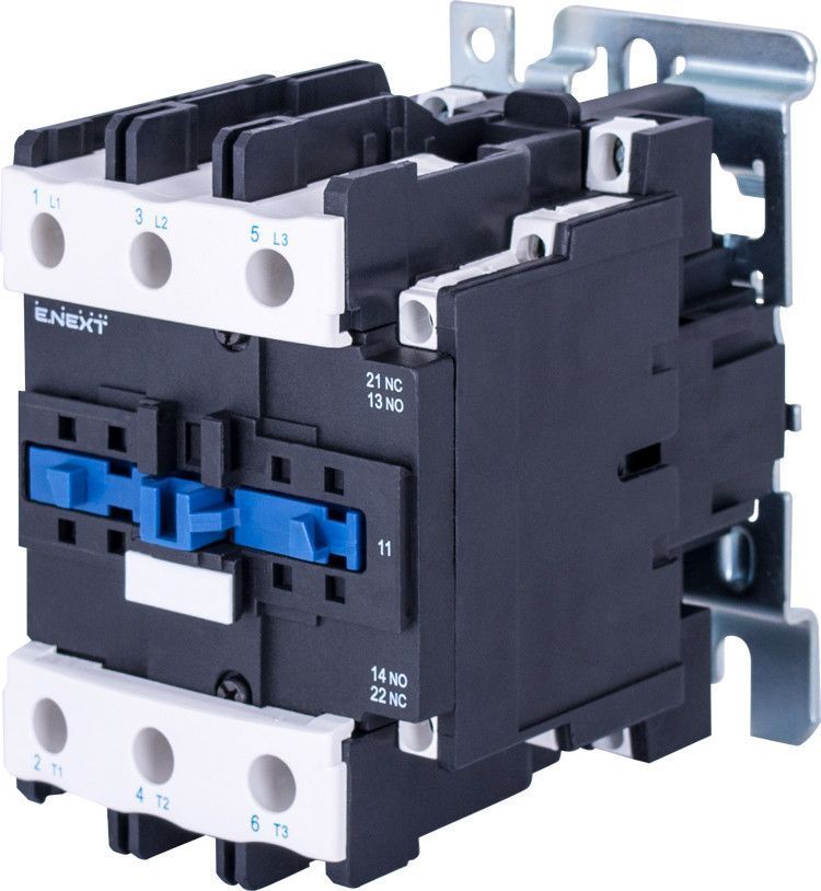 Контактор E.NEXT 4.95.230.1NO+1NC 95А, 230В для двигунів і освітлення p009119 фото