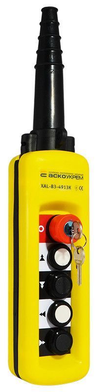 Пульт управління тельфера XAL-B3-4913К, IP65, 5 кнопок, АСКО-УКРЕМ A0140050018 фото
