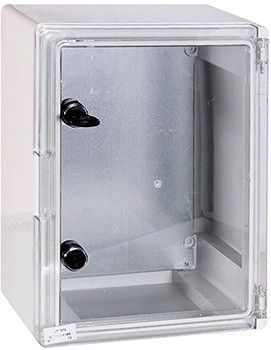 Антивандальний корпус для вуличних електричних щитів IP65 350x500mm сірий CP5017 фото