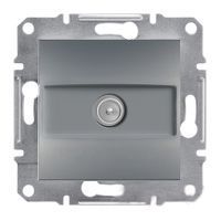 Розетка телевизионная Schneider Electric Asfora 1dB, белая, сталь, качество на высоте EPH3200162 фото