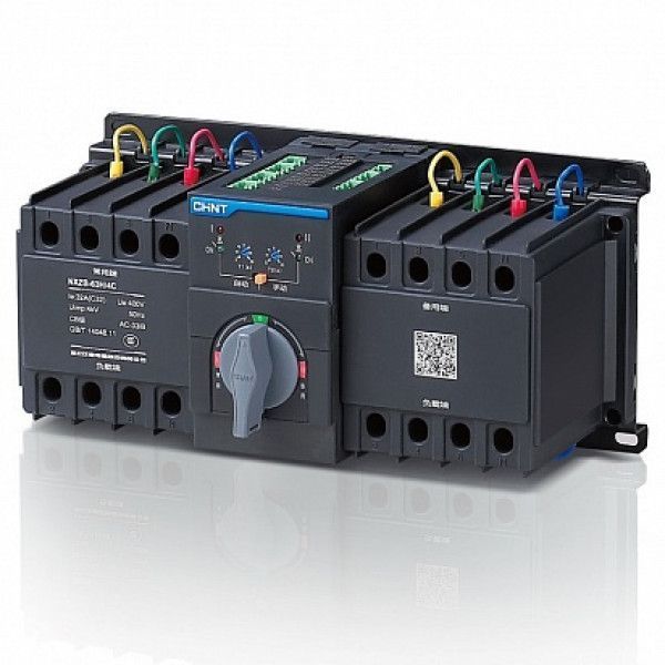 АВР CHINT NXZB-63H/4C 50A D50, 4 полюса, безопасность электричества, компактный 171632 фото