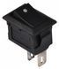 Переключатель KCD5-101 B/B, 1 кнопка, чорний, АСКО-УКРЕМ, 250В AC, 6А A0140040099 фото 1