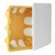 Розподільна коробка з кришкою V 180, герметична, шумоізольована, PVC KO 180/LD_NA фото