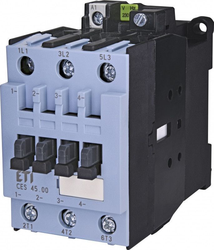 Контактор ETI CES 45.00 (22 кВт, 230В AC) 3-фазный, электромагнитный стартер 4646557 фото