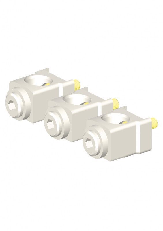 Зажими для гнучких проводів SP2 160&250/3 (набір з 3 шт) для EB2, ED2 160-250 мм&sup2;, ETI 4671193 фото