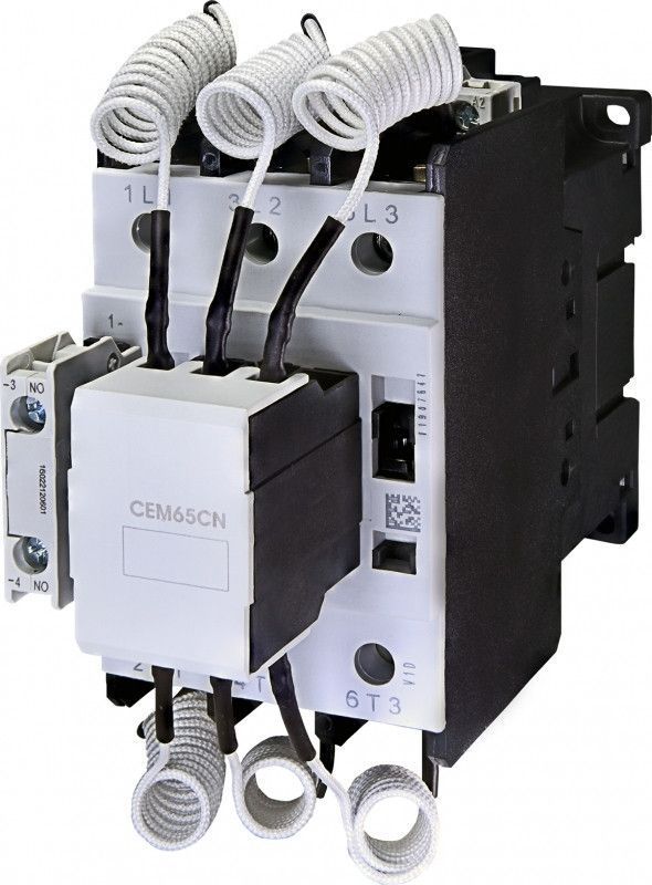 Контактор CEM 65CN.10 50кВАр 400/440V, электромагнитный пускатель ETI 4649140 фото