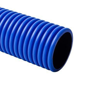 Гнучка двошарова труба KOPOFLEX&reg; синя, &Oslash;110 мм, IP67, HDPE для захисту електроліній KF 09110_CA фото