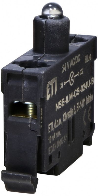 Модуль LED NSE-ILM-CS-024U-B, 24V AC, синій - Сигналізуючий пристрій ETI 4774162 фото