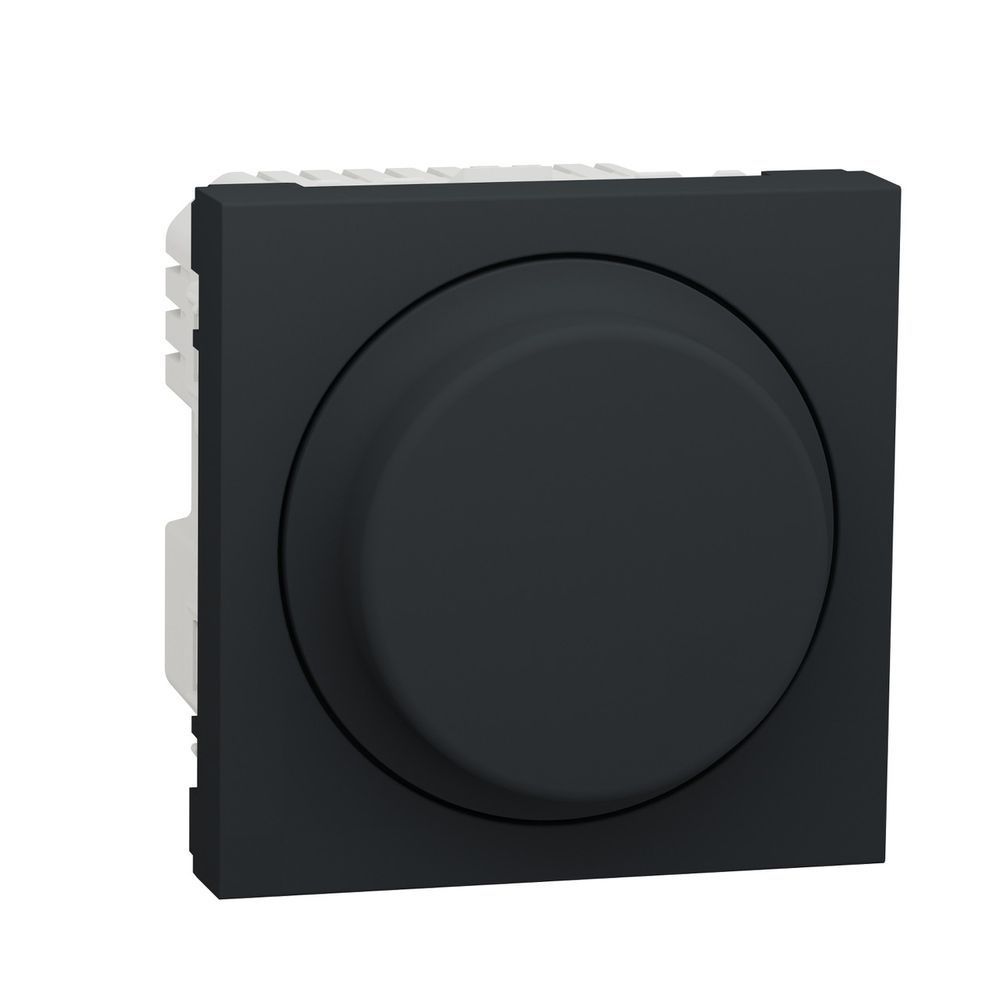 Диммер Schneider Electric Unica New для LED ламп, антрацитовый, 16А, 2 модуля NU351454 фото