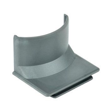 Переходник для коробки LO 35, тёмно-серый, подходит для канала LK 80X28, PVC 8837_LB фото