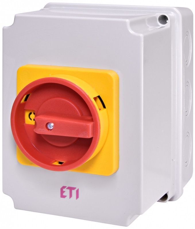 Перемикач ETI CS 63 10 PN2LK, 3-фазний, IP65, 63А, кулачковий 4773225 фото