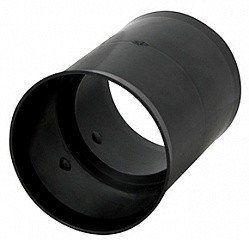 Соединительная муфта &Oslash;160мм для труб KOPOFLEX и KOPODUR &ndash; черная цельная для монтажа 02160_FA фото
