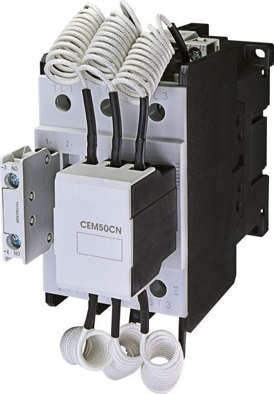 Контактор CEM 50CN.10 ETI 40kVAr 400/440V, 3 НО контакта, AC 230V 4648140 фото