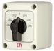 Перемикач пакетний ETI CS 16 66 PN, 16А, IP65, вольтметр з нейтральною жилою 4773201 фото