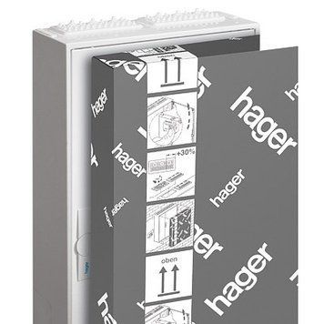 Розподільчий щит Hager Univers IP44 650x800мм 144 мод 3x48, струм 125А FWB43S фото