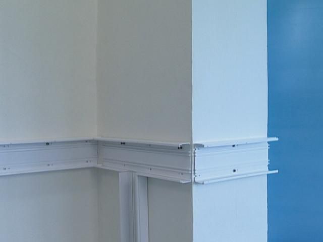 Кабельный канал Копос Элегант 60x180 мм, огнеупорный PVC, белый, 2 м EKE 180X60_HD фото