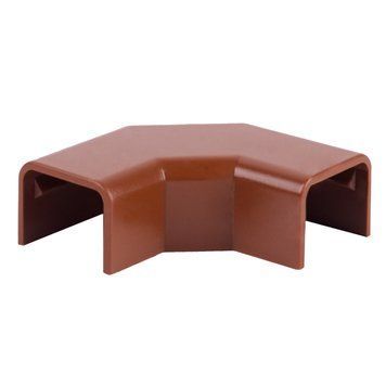 Плоский кут темний дуб для підкладки LV 18X13, термостійкий PVC, 0,0058 кг 8733_I2 фото