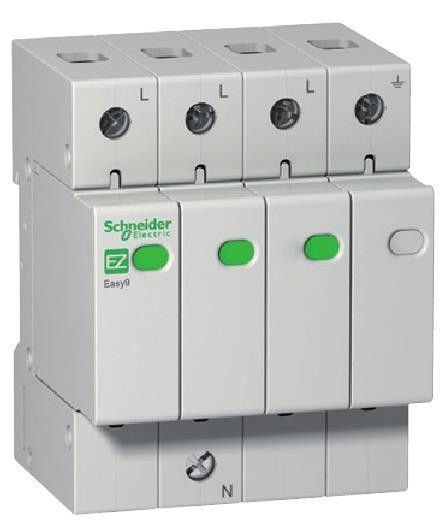 УЗИП Schneider Electric Easy9 20 кА, защита от импульсных перенапряжений 220 В EZ9L33720 фото