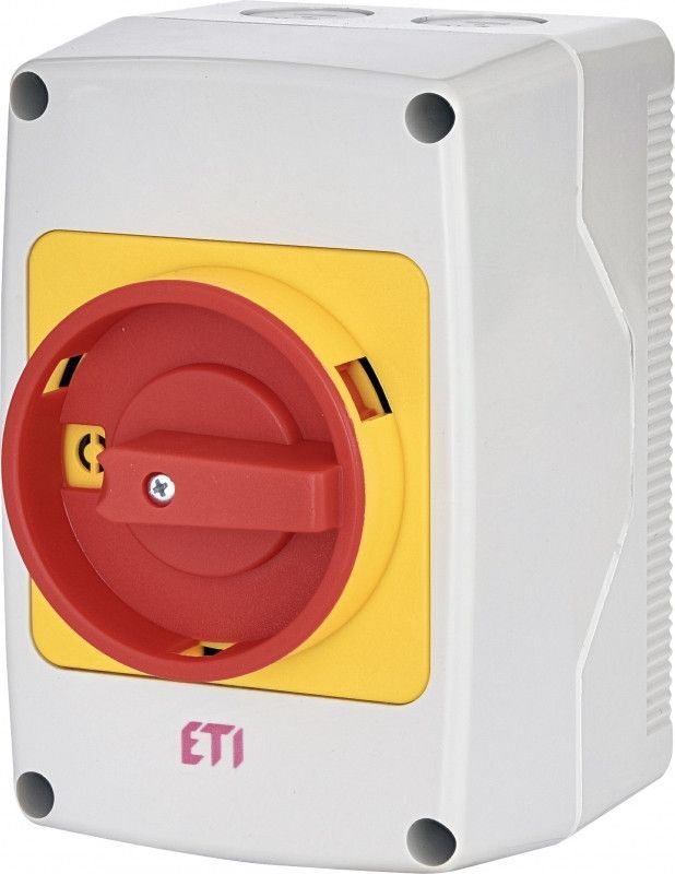 Пакетний перемикач ETI CS 25 10 PNGLK 3p 25A IP65, обертовий, для AC-3 4773179 фото
