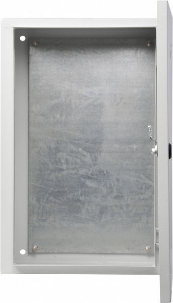 Монтажний металевий корпус Light 40x30x25, IP31, UBox, АСКО-УКРЕМ, з панеллю A0260020065 фото