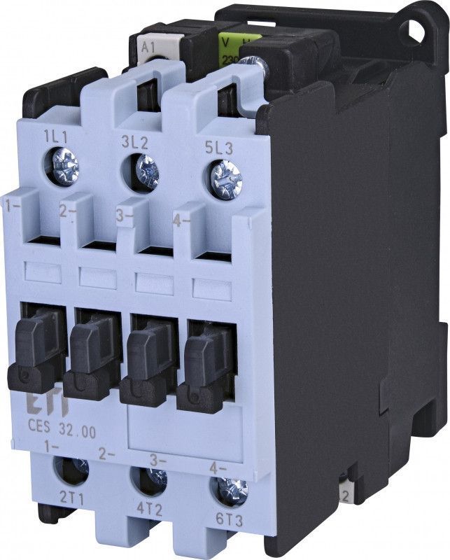 Контактор ETI CES 32.00 (15 кВт, 230В AC) - электромагнитный пускатель на 3 полюса 4646549 фото