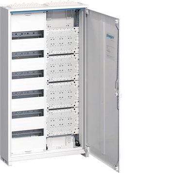 Щит зовнішнього монтажу 72 мод. 950х550мм IP31, Hager FWB62K1 фото