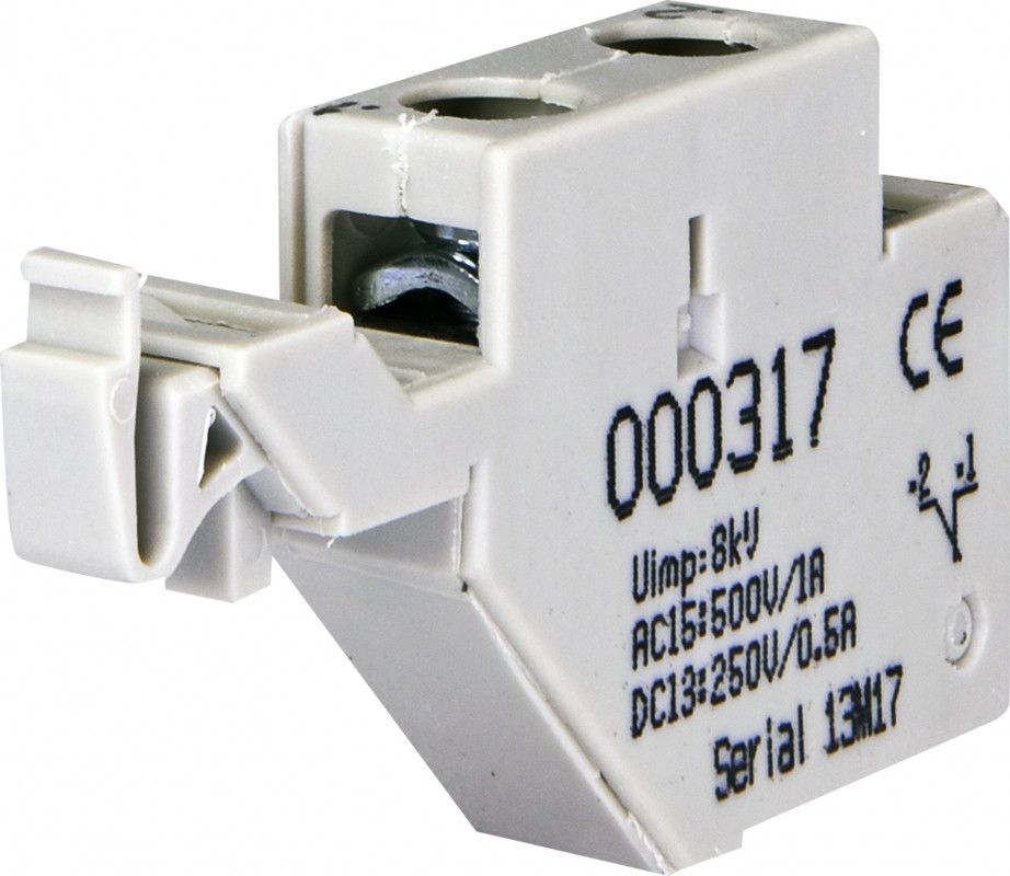 Блок контактів PS2 125-1600AF 1NC, 2A, ETI - Гвинтове з'єднання, 230V 4671143 фото