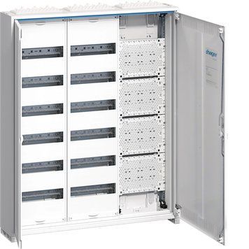 Щит зовнішній 144 мод. 950х800 мм IP31 для ММ-обладнання, Hager FWB63K1 фото